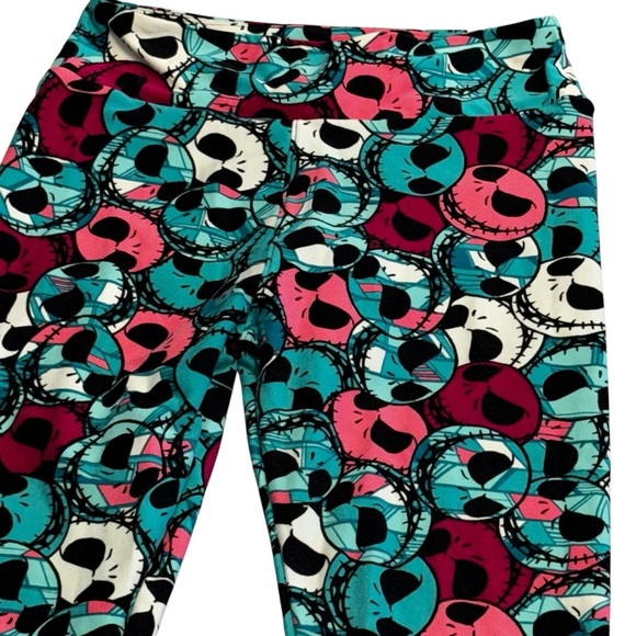 Lularoe Jack Skellington Leggings, OS - Picture 1 of 4